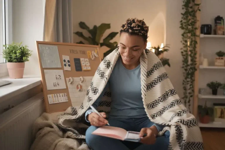 a-warm-lifestyle-image-of-a-person-planning-with-her-goal-worksheet